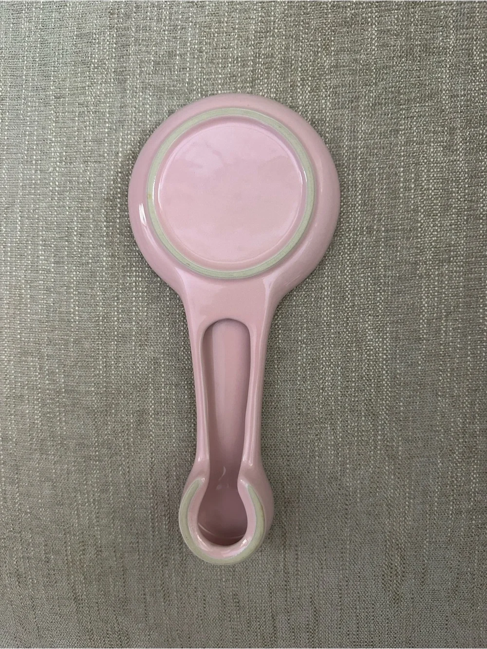 Le Creuset Chiffon Pink Spoon Rest Rare